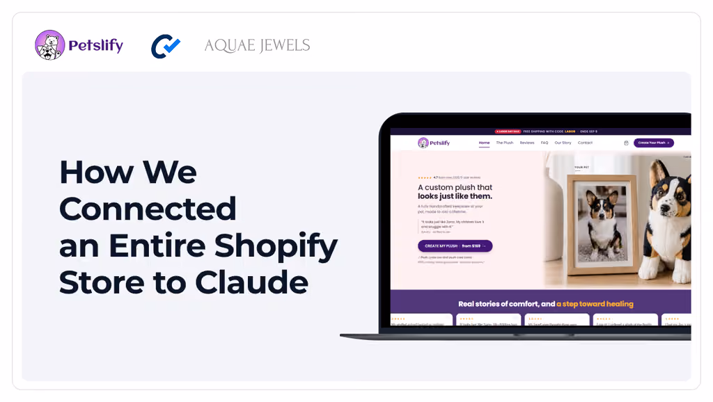 I gave Shopify a direct line to AI. — original case cover